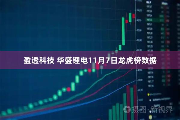 盈透科技 华盛锂电11月7日龙虎榜数据